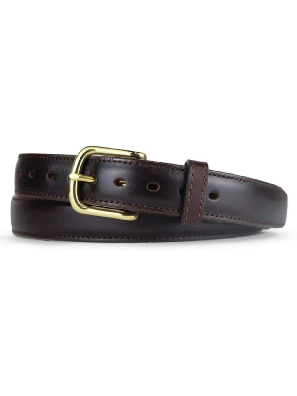 Handmade Italian Leather Dress Belt - 1.25" Wide, Stylish & Durable Accessory
